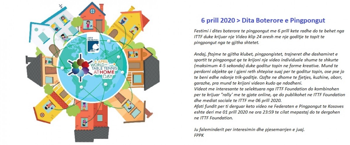 Dita Boterore e Pingpongut >> 06 Prill 2020