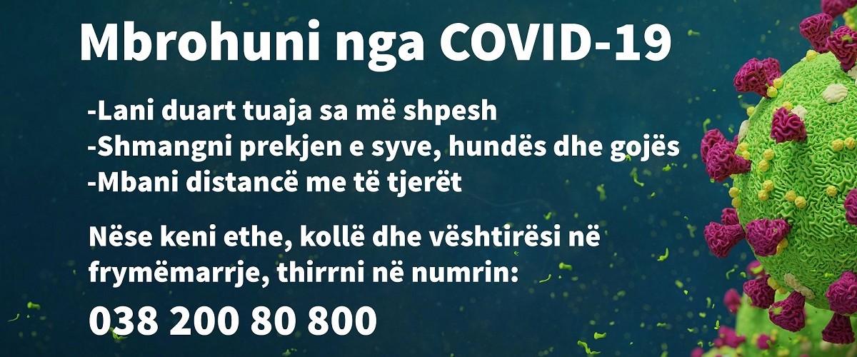 Mbrone vehten dhe te tjeret nga Covid-19