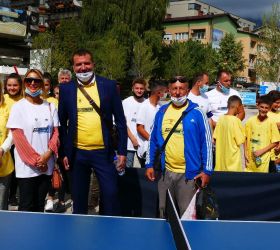 Ne Pejë u organizua promovimi i pingpongut ne kuadër te Javes evropiane te sportit