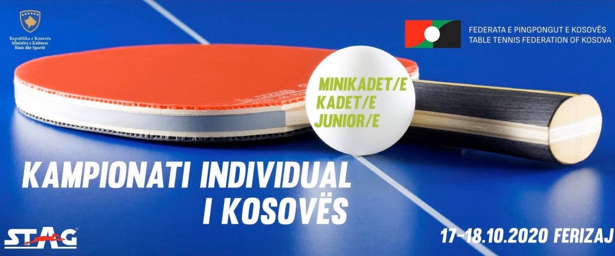 ME 17 DHE 18 TETOR ORGANIZOHEN KAMPIONATET INDIVIDUALE PER MINIKADET, KADET DHE JUNIOR