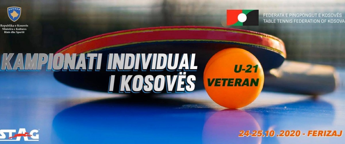 ME 24 DHE 25 TETOR ORGANIZOHEN KAMPIONATET INDIVIDUALE PER U-21 DHE VETERANE