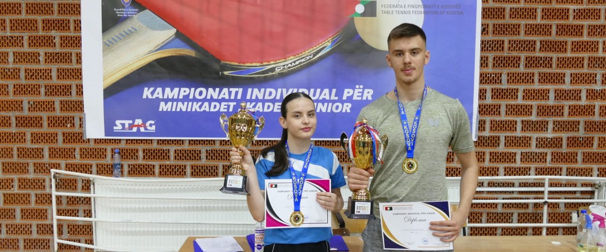 Fati Karabaxhaku dhe Shega Hashani kampion në Kampionatin e Juniorëve për vitin 2021