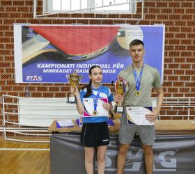 Fati Karabaxhaku dhe Shega Hashani kampion në Kampionatin e Juniorëve për vitin 2021