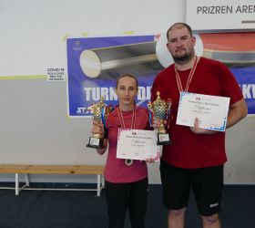 Christopher David Doran dhe Alma Mehmeti fitues të turneut Dita e Boshnjakëve