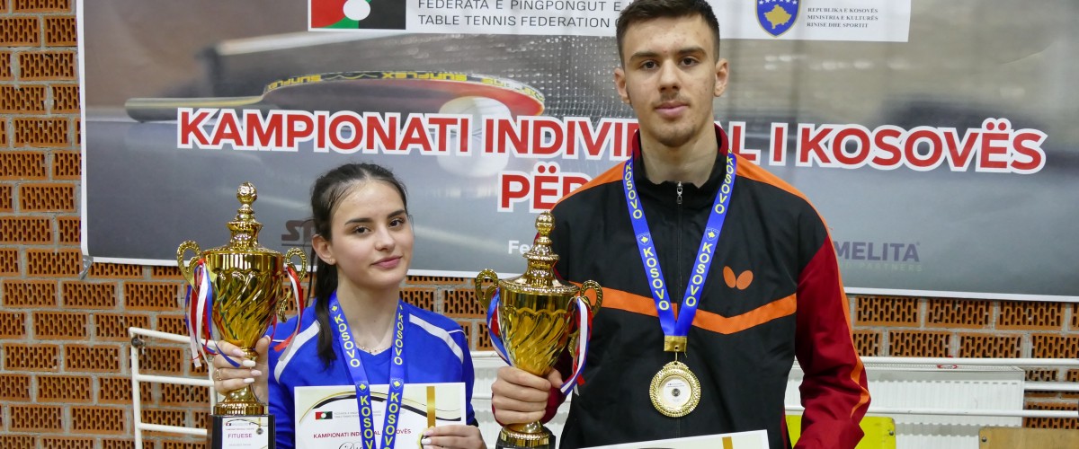 Fatih Karabaxhaku dhe Shega Hashani kampion të kampionatit individual të Kosovës për U21