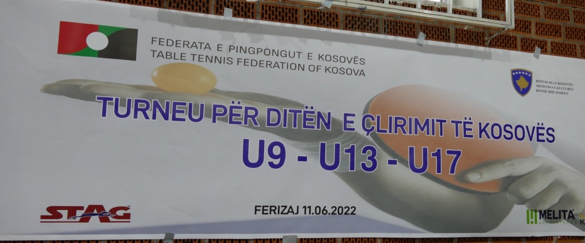 U mbajt turneu në pingpong “Dita e çlirimit të Kosovës”