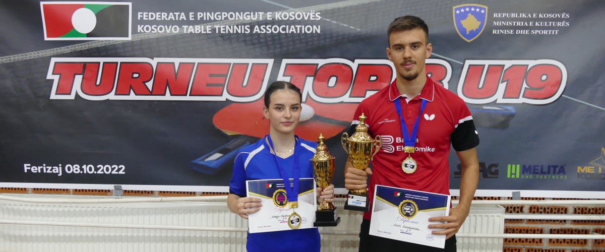 Fatih Karabaxhaku dhe Shega Hashani fitues të turneut TOP 8 për U19