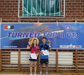 AMANT SEJDIU DHE MAXHIRE SOJEVA FITUES TË TURNEUT TOP 8 U13