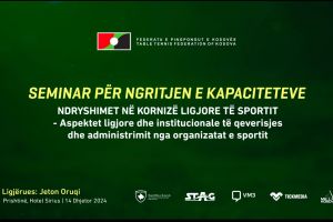 FPPK ORGANIZON SEMINAR PËR NGRITJE TË KAPACITETEVE