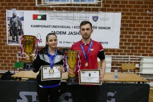 Kreshnik Mahmuti dhe Shega Hashani fitues të Kampionatit Individual të Kosovës për Senior “Adem Jashari”