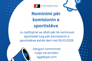 Njoftim për Zgjedhjet e Komisionit të Sportistëve