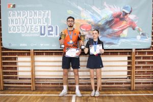Blendi Hajdari dhe Lenë Osmani kampionë të kategorisë U21