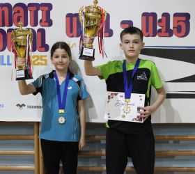Olti Behluli e Zana Bllaca kampionë të kategorisë U15, Denat Makolli e Zana Bllaca kampionë të kategorisë U11