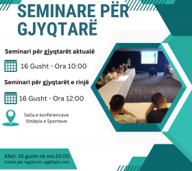 FPPK organizon dy seminare për gjyqtarë