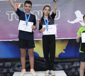 Sara Hoxha dhe Rejan Krasniqi fitues të turneut Top 8 për U13