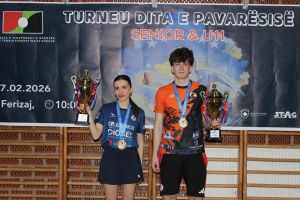 Andis Qeku dhe Lenë Osmani e nisin vitin 2026 me fitore, sikur edhe Zana Bllaca dhe Arijon Krasniqi për U11